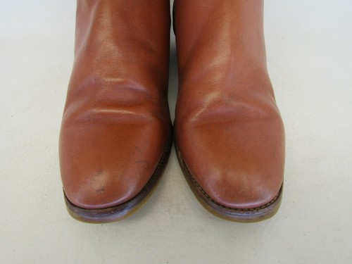 ZODIAC Womens Size 8.5 M Brown Leather Knee High Fashion Cowboy Boots - Picture 6 of 11