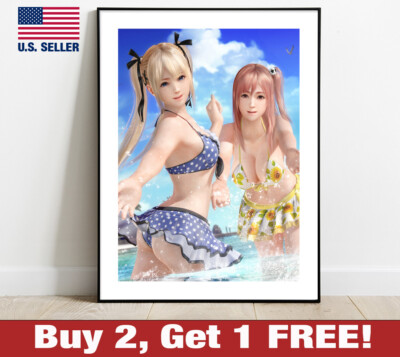 Dead or Alive Xtreme 3 Venus Vacation Poster 18'' x 24'' Print Marie Rose Honoka