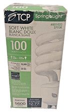 TCP Spring Light Spiral Bulb 23W 100W Equivalent 