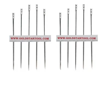 2 PACK Self Threading Needles 10 NEEDLES TOTAL SEWERS & QUILTERS EASY TO THREAD 