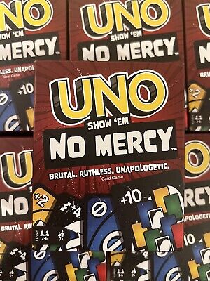 UNO Show Em NO MERCY Card Game SEALED! BRAND NEW! IN HAND