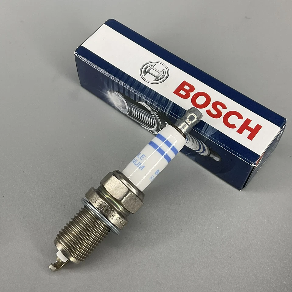 Bujía doble platino BOSCH 8 piezas para BMW 750I V8-4,8 L 2006-2008 FR7KPP332 Foto 3 de 4