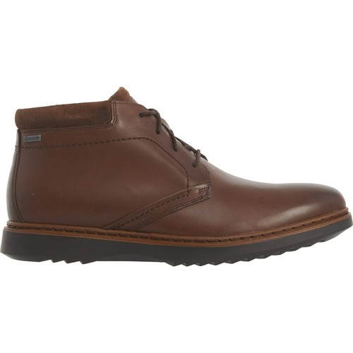 New Men's Clarks Un Geo Mid Gore-Tex Chukka Boots Leather 261367747090 - Picture 5 of 6