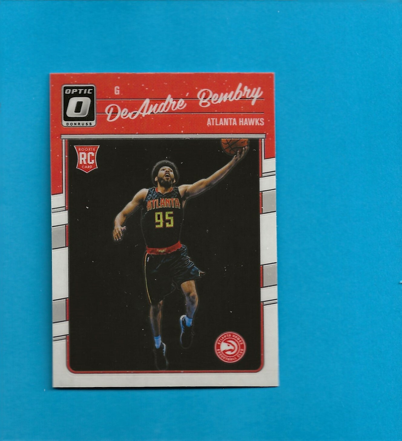 2016-17 Panini Donruss Optic Deandre Bembry RC #168 Atlanta Hawks