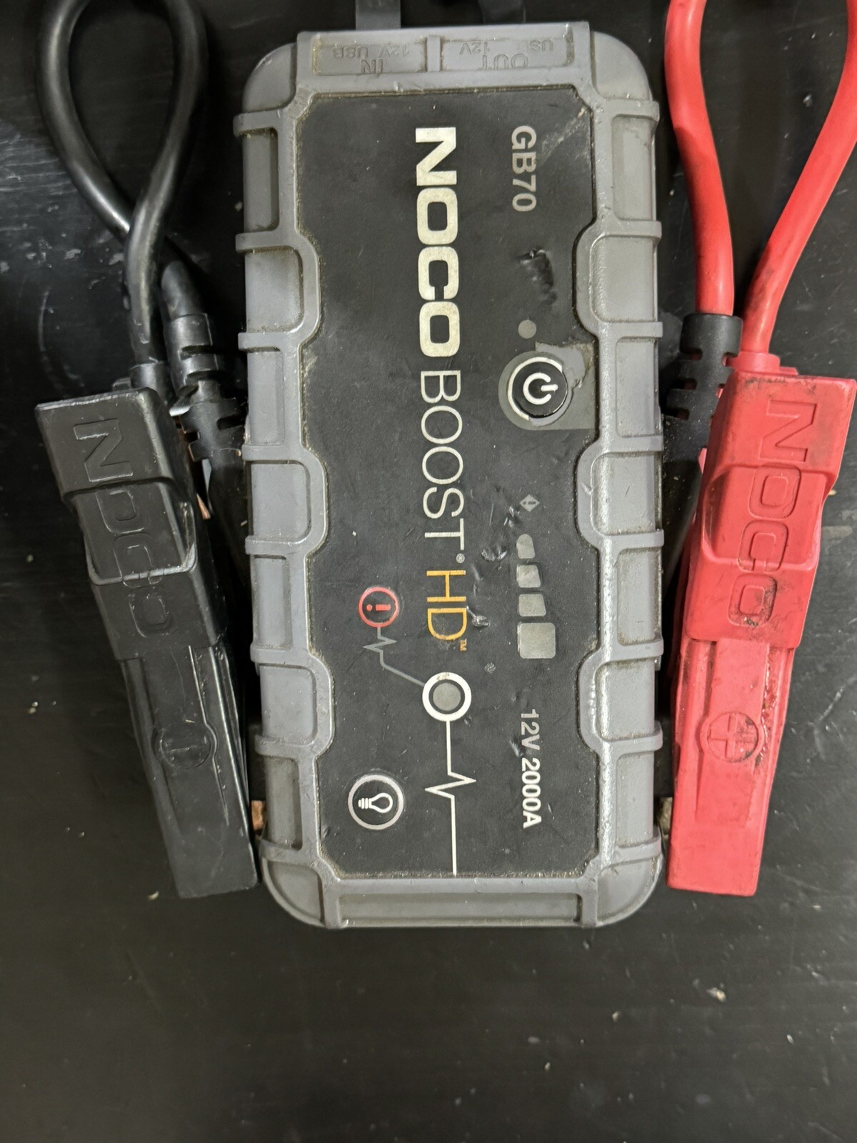 NOCO GB70 Boost HD Jump Starter 12V UltraSafe Lithium Portable Power