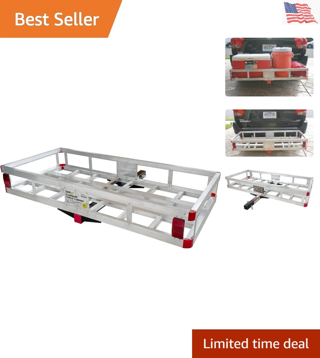 Heavy duty 2025 aluminum cargo carrier
