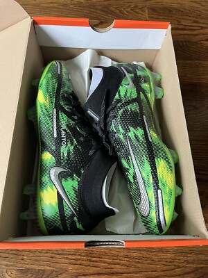 Nike Phantom GT2 Elite DF SW FG Shockwave Green Black Men's Size