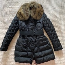 moncler jacket w fur women size 0