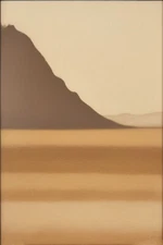 Large Abstract Painting 2x3' Earthtone 6 Geometric Demrin Fine Art Original NEW