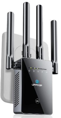 WiFi Booster Extender 300Mbps Cover up to 9800 Sq.Ft & 50 Devices Repeater