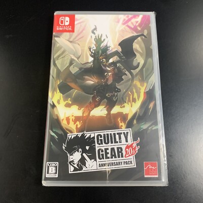 Unopened SW Guilty Gear 20th Anniversary Pack Nintendo Switch Arc