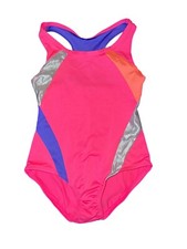 CIRCO Girls Dance Gymnastics Leotard Pink Multicolored Sz XS 4/5 