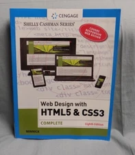 New Web Design with HTML5 and CSS3 Complete  by Minnick Shelly Cashman 