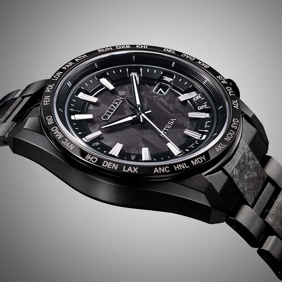 CITIZEN ATTESA CB0285-63E HAKUTO-R Black Titanium Limited Eco