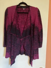 Womens Kasper Open Drape Front Cardigan Sweater - Free Shipping