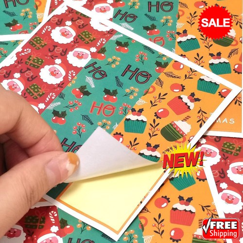 90*30MM Merry Christmas Rectangle Santa Claus Gift Decorative Package ...