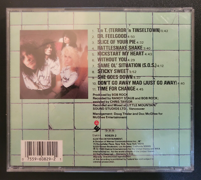 Motley Crue – Dr. Feelgood CD 1989 Elektra Original Pressing Pre