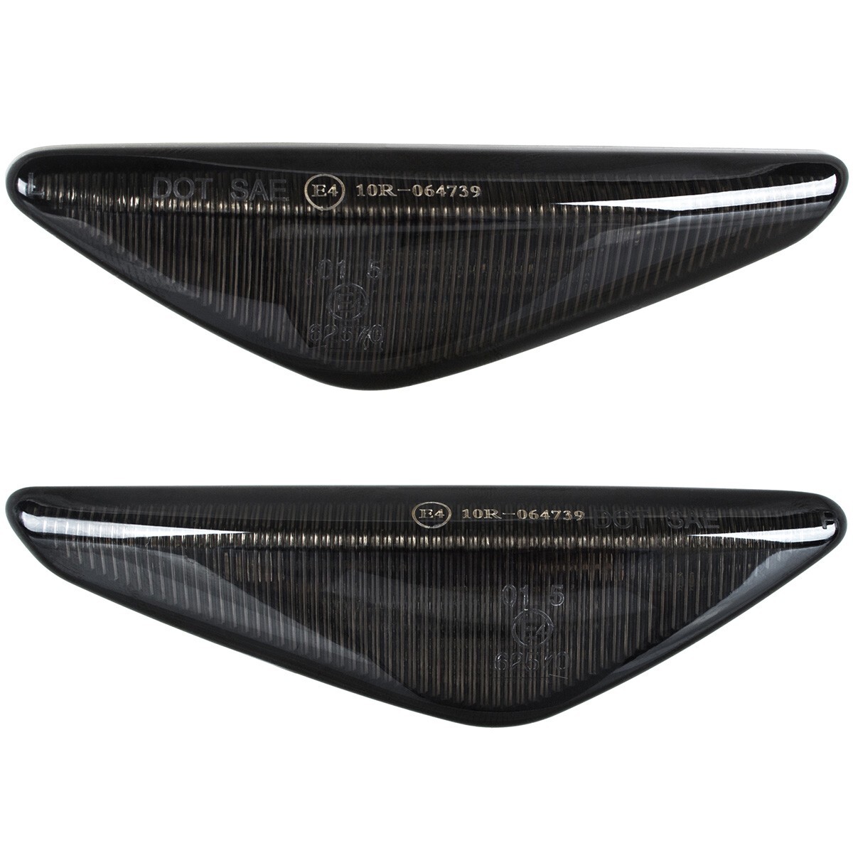 Clignotant latéral LED BMW E46 noir teinté pour carrosserie coupé cabriolet 2003-2006