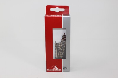 N Scale Fleischmann 22253 Left Hand Switch x1 New In Box