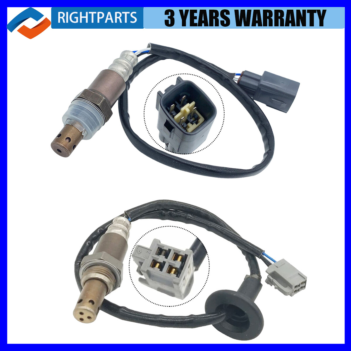 2x Oxygen O2 Sensor Set For 2003-2004 Toyota Corolla 1.8L I4 (Upstream & Downstream)