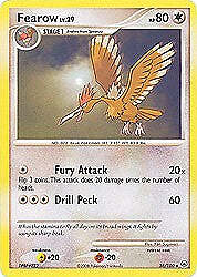 Pokemon Diamond and Pearl Majestic Dawn- Fearow (Uncommon) Card 36/100