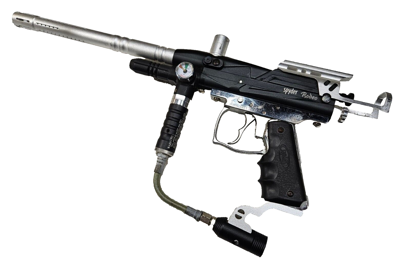 SHARP Spyder Rodeo Paintball Gun & 12 inch Barrel Mechanical Semi Auto Free Ship eBay