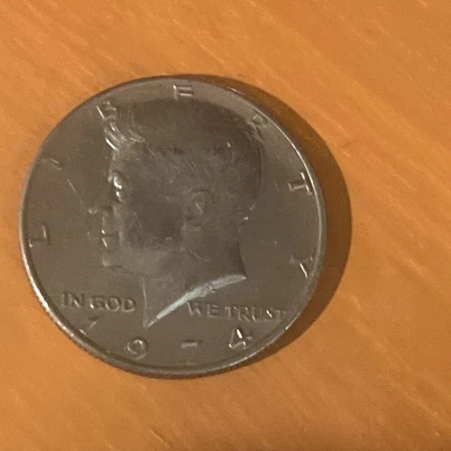 1974 P Kennedy Half Dollar AU Condition Rare See Photos!