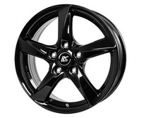 1X Rc-Design RC30 Schwarz Glanz (Sg) 6.5Jx16 4X100 ET37