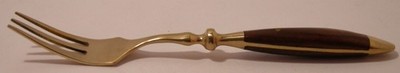 Cocktailgabel Bronze 11 cm lang Rosenholzgriff garantierte Qualität