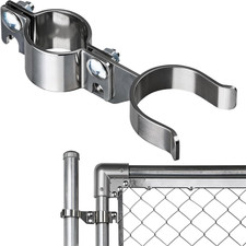 Stainless Steel 1-5/8" X 1-7/8" Chain Link Gate Latch Fit 1-5/8" Gate Frame , H