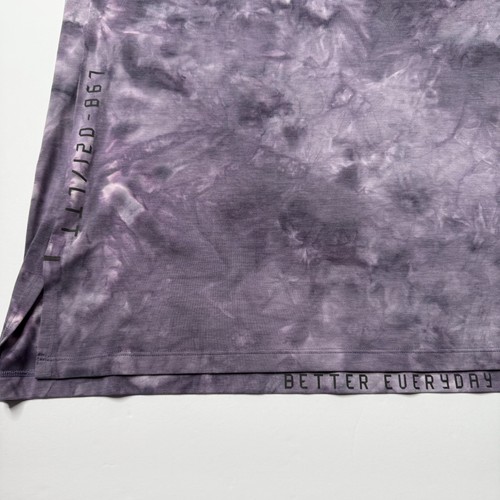 Lululemon Tanktop Herren Medium lila grau Batik besser Alltag Training Fitnessstudio - Bild 2 von 6