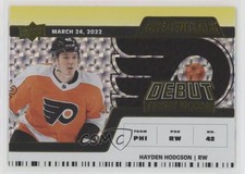 2022 Credentials Debut Ticket Access Horizontal Yellow Hayden Hodgson #126 0nr3