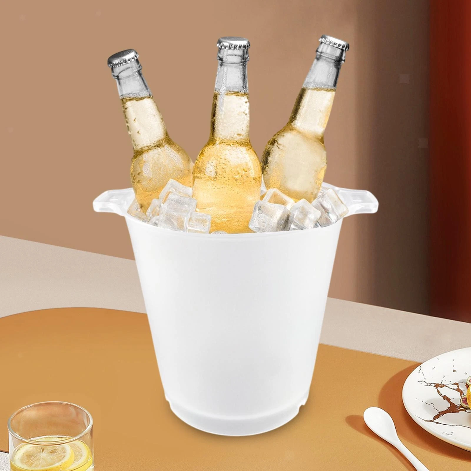 Ice Bucket Wine Chilling Holder Multipurpose Drinks Cooling Container for Bar