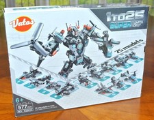 Vasos Super Pioneer Robot Construction Set Toy STEM Building Science 577 PCS