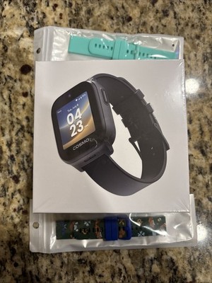 JrTrack 5 Kids Smart Watch by Cosmo | 2 EXTRA BANDS | FACTORY SEALED | In Hand!