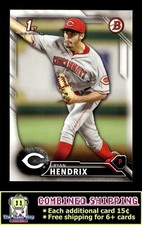 2016 Bowman Draft #BD-56 Ryan Hendrix Cincinnati Reds