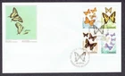 Canada FDC - 1988 - Butterflies, Scott # 1213a, Block