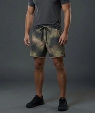 60 RVCA Men s Yogger 17 Shorts - Camo Khaki Multi- Size: Medium -New Tags