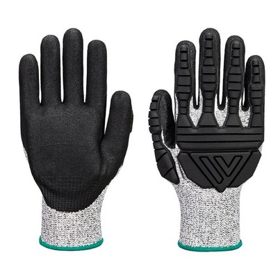 Portwest A723 Prallschutzhandschuhe Nitrilschaum TPV verstärkt Handfläche Komfort