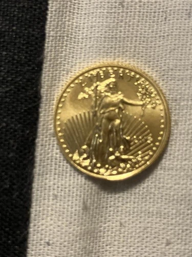 2015 American Gold Eagle 1/10 oz gold coin .9999 fine