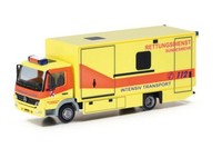 Herpa Mb Atego 08 Koffer-Lkw Bundeswehr Krankenhaus 747097
