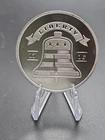 1 oz Asahi Liberty Bell Silver Round-- B-26