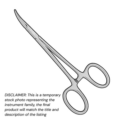 2 pcs Halstead Mosquito Forceps 4'' Curved Stainless XPRS OR Grade