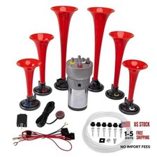 Godfather Musical Horn Kit 12v 6 Trumpets Music Air Horn Kit Godfather Kit Godfather Musical Horn Kit 12v 6 Trumpets Music Air Horn Kit Godfather Kit
