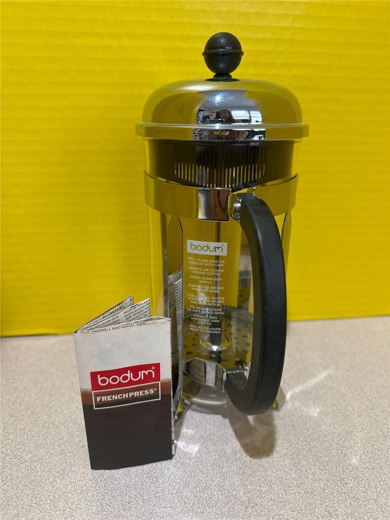 Bodum 17oz 4 Cup Chambord French Press Coffee Maker New