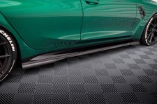Maxton Design Carbon Seitenschweller Ansatz (Paar) passend f�r BMW M3 Limousine