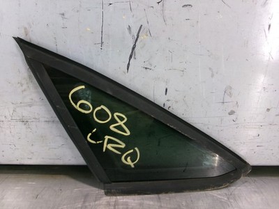 12 - 18 FORD FOCUS LEFT DRIVER REAR WINDOW QUARTER GLASS SEDAN BLACK MOULDING