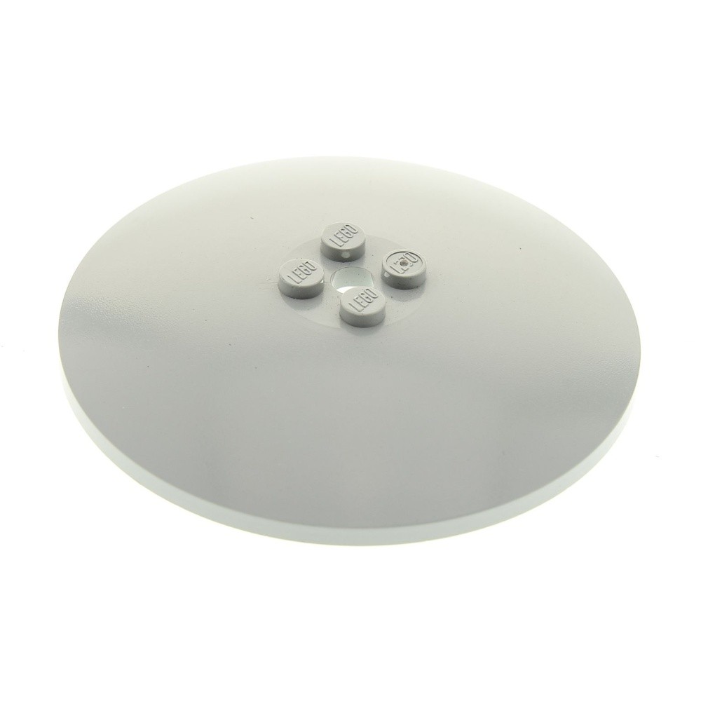 1x Lego Satellite Radar Dish 8x8 Light Gray Shield Star Wars 6970 35154 3961