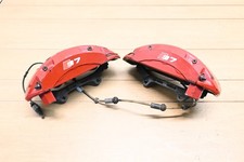12-18 Audi A7 S7 C7 Front Right Left Brembo Brake Caliper Set Red 400mm Oem