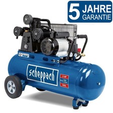 Scheppach HC550TC Profi Kompressor 3 Zylinder 10 Bar 90l mit Radantrieb 230 V